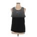 Nike Active Tank Top: Black Activewear - Women's Size X-Large