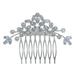 Bangs Comb Tiara Bridal Bride Rhinestone Hair Simple Accessories Alloy