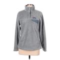 Patagonia Fleece Jacket: Below Hip Gray Jackets & Outerwear - Women's Size Medium