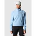 THE NORTH FACE Womens 100 Glacier Half Zip - Blue, Blue, Size Xl, Women