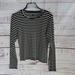 American Eagle Outfitters Tops | American Eagle Navy White Striped Knit Lightweight Women's Blouse Size Xl | Color: Blue/White | Size: Xl