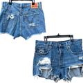 Levi's Shorts | Levi's 501 Denim Cutoff Shorts 29 Jean Cut Off Levi’s Destroy Distressed | Color: Black | Size: 29