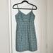 J. Crew Dresses | J.Crew Geometric Cami Mini Dress Size 0 | Color: Blue/Green | Size: 0