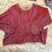 Anthropologie Sweaters | Anthropologie 100% Cashmere Sweater Nwt Size Xl. Retails $180 | Color: Purple/Red | Size: Xl