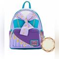 Disney Bags | Loungefly The Hunchback Of Notre Dame Esmeralda Cosplay Mini Backpack | Color: Blue/Purple | Size: Os
