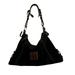 Dooney & Bourke Bags | Dooney And Bourke Black Handbag Vintage Black Suede Leather Hobo Satchel Y2k | Color: Black | Size: Os