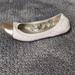 Coach Shoes | Coach Dalia Ballet Flats White - Gold Women's Size 8.5 | Color: Gold/White | Size: 8.5