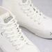 Levi's Shoes | Levi's Hi Top Canvas Tab Logo Shoe In White Size 11 | Color: White | Size: 11