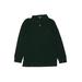 Polo by Ralph Lauren Long Sleeve Polo: Green Print Tops - Kids Boy's Size 10