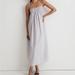 Madewell Dresses | Madewell Poplin Ruffled Aline Midi Dress | Color: Purple | Size: S