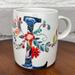 Anthropologie Dining | Anthropologie Petal Palette “L” Mug | Color: Blue/Red | Size: Os