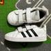 Adidas Shoes | Boys/Toddler White Adidas Size 9.5us | Color: Black/White | Size: 9.5b