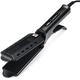 Portable Curling Iron Ceramic Curling Iron Roller Curling Tongs Suitable for All Hairs 160°c -220°c Adjustable Temperature Wetting and Drying-Black fo (Black One Size)