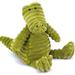 Anthropologie Toys | Jelly Cat Cordy Croc Crocodile Alligator Dinosaur Plush Classic Stuffie | Color: Green | Size: 16”