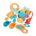 FAVOMOTO 2 Sets Beach Toy Summer Seaside Toys Sand Castle Toys for Beach Kidult Toys Baby Bucket Toy Fun Beach Sand Toy Kids Playing Toys Child Soft Rubber Toy Set Playing with Sand