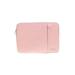 Mosiso Laptop Bag: Metallic Pink Solid Bags