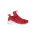 Puma Sneakers: Red Solid Shoes - Women's Size 5 1/2 - Almond Toe