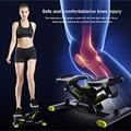 Mini-Stepper Swing Stepper Step Machine Household Silent Mini Pedal Machine Hydraulic Pedal Indoor Fitness Equipment with Smart LCD Panel