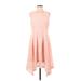 Elle Casual Dress - A-Line: Pink Dresses - Women's Size Large