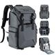 K&F Concept Camera Backpack, Hard Shell Camera Bag, Large Capacity Photography Backpack with 15.6" Laptop Compartment & Tripod Holder & Rain Cover, Backpack for DSLR SLR Cameras and Accessories