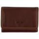 Gianni Conti Leather Wallet, RFID Blocking, Zipped Coin Purse, Gift Boxed 588359 (Brown & Tan)