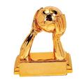 POPETPOP Football Trophy Basketball Toy Gloves Football Award Medals Trophy Bowl Home Decorations Decorative Soccer Trophy Sports Toys Gold Trophy Multifunction Child Accessories Resin