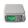 Digital Kitchen Scales, Home + Kitchen Easy to Read LCD Display with Power Plug Electronic Cooking Scale for 30kg (Capacity : 25kg-1g, Color : White) (White 20kg)