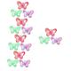 Toddmomy 15 Pcs Bird Pendant Spiral Deterrent Control Device Devices Holographic Pinwheel Reflective Pinwheels Bird Windmill Butterfly Rainbow Abs Hanging To Rotate Bird Scarer