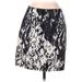 Tahari Casual A-Line Skirt Knee Length: Black Bottoms - Women's Size 4