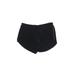 Lululemon Athletica Athletic Shorts: Black Solid Activewear - Women's Size 8