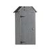 Creationstry Outdoor Storage Cabinet Tool Shed, Wooden Garden Shed | Wayfair JJ-24030018