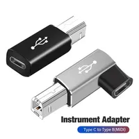 USB 2 0 Drucker adapter USB Typ C zu Typ B Stecker für Drucker Festplatte Basis Faxgerät Scanner USB