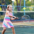 Kids Tennis Racket Set with Alloy Tennis Racquet Toys for Toddler Child Outdoor Sports Tennis Set