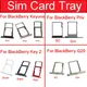 SIM Card Tray Holder For BlackBerry Keyone DTEK70 Key2 LE SIM Card Slot Socket Adapter For