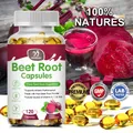 Beet Root Capsules Beetroot Powder Supports Blood Pressure Athletic Performance Digestive Immune