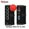 Tolibek Lüfterloser Mini-PC 4 LAN Celeron J1900 Quad-Core J4125 Firewall-Router PFsense Windows Wifi