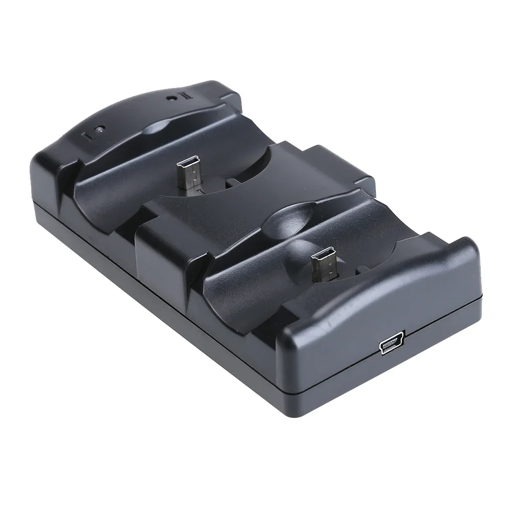 Vertikale Ladestation für PS3/PS3 Move Controller Dual Charger Dock USB-Schnellladestation für Sony Playstation 3 Gamepad