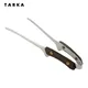 Tarka 24cm/9 4 in Camping Picknick Grill zange Edelstahl Grill Grill zange Clip Wärme isolierung