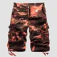 New Cargo Shorts Men Top Design Camouflage Military Shorts Homme Summer Hip Hop Casual Cargo Camo