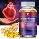 Nattokinase Capsules 10 100MG with CoQ10 + Red Yeast Rice Quercetin + Bromelain -Immune Booster