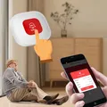 Tuya WiFi SOS Alarm Button Elderly Emergency Panic Button Old Man Personal Self-Defense Home Burglar