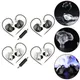 KZ Castor Wired Earbuds In-Ear HiFi Headphones Detachable Cable 2 Dynamic Adjustable Balanced