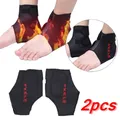 1 Pair Adjustable Compression Straps Self heating Arthritis Health Care Ankle Support Protector Foot