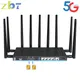 Zbt dual sim karte 5g router 2 * sim wifi6 3000mbps openwrt ddr4 1gb 1000mbps lan usb 3.0 5g modem