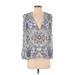 Free People Sleeveless Blouse: Silver Tops - Women's Size Small