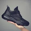 Echt leder Herren Turnschuhe erhöht Mann Freizeit schuhe Winter Baumwolle Herren Sportschuhe Größe 38-46 hochwertige Jogging schuhe