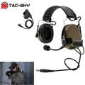 TS TAC-SKY COMTAC III Airsoft Sports Headset Tactical Electronic Hearing Protection Earmuffs for