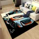 Cool Racing Sports Car Carpet Kids Play Mat Non-slip Hallway Doormat Living Room Decor Rug Kitchen