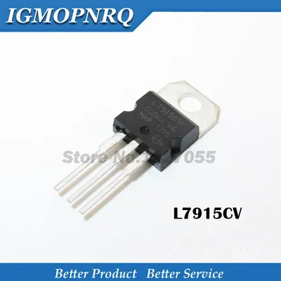 10 Stück L7915CV TO220 L7915 TO-220 L7915 7915 7915CV neu und IC Image