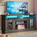 My Lux Decor Farmhouse TV Stand For TV Up To 65 Inch Dark Rustic Oak Cabinet Living Room Furniture Table Stands Home | Wayfair